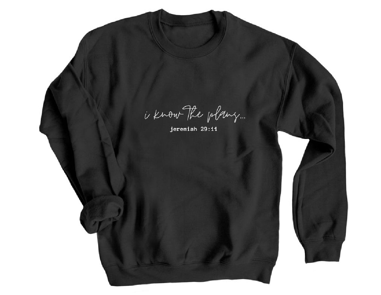 I Know The Plans Crewneck