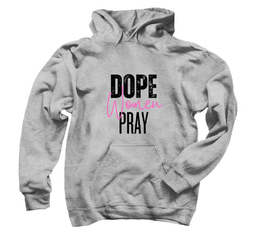 Dope Women Pray Pullover Hoodie